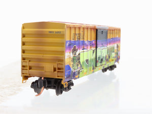 N Scale Micro-Trains MTL 02544014 RBOX Railbox 50' Box Car #34856 w/ Graffiti