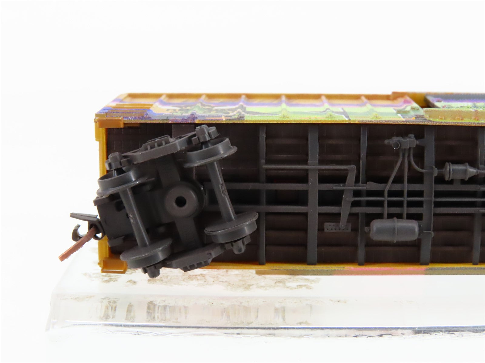N Scale Micro-Trains MTL 02544014 RBOX Railbox 50' Box Car #34856 w/ Graffiti