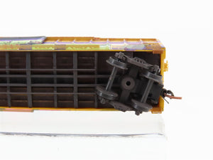 N Scale Micro-Trains MTL 02544014 RBOX Railbox 50' Box Car #34856 w/ Graffiti