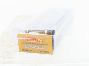 N Scale Micro-Trains MTL 02544014 RBOX Railbox 50' Box Car #34856 w/ Graffiti