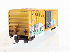 N Scale Micro-Trains MTL 02551561 RBOX Railbox 50' Box Car #40353 w/ Graffiti