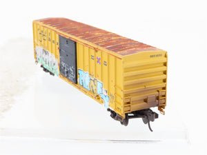 N Scale Micro-Trains MTL 02551561 RBOX Railbox 50' Box Car #40353 w/ Graffiti