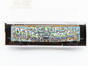 N Scale Micro-Trains MTL 02544566 RBOX Railbox 50' Box Car #32031 w/ Graffiti