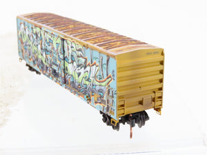 N Scale Micro-Trains MTL 02544566 RBOX Railbox 50' Box Car #32031 w/ Graffiti