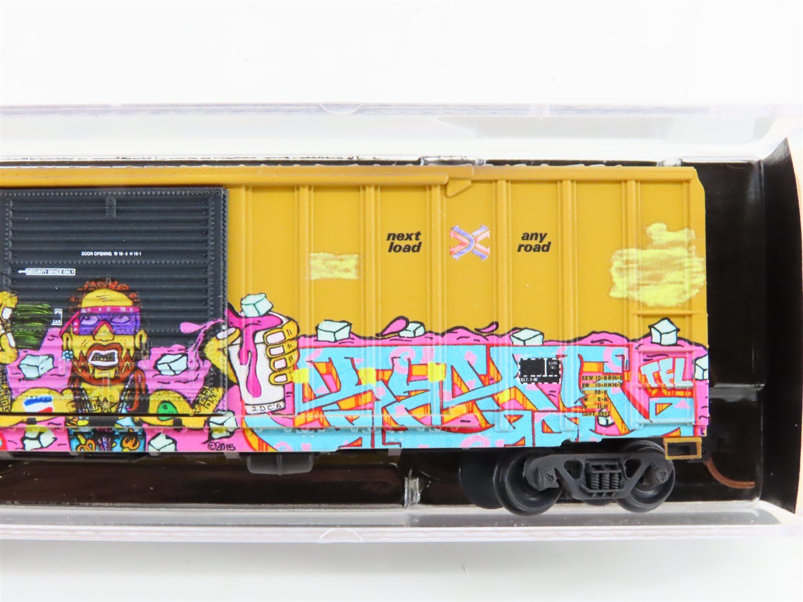 N Scale Micro-Trains MTL 02544561 RBOX 50' Box Car #39264 w/ Mardi Gras Graffiti