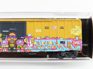 N Scale Micro-Trains MTL 02544561 RBOX 50' Box Car #39264 w/ Mardi Gras Graffiti