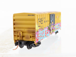N Scale Micro-Trains MTL 02544561 RBOX 50' Box Car #39264 w/ Mardi Gras Graffiti
