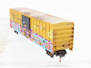 N Scale Micro-Trains MTL 02544561 RBOX 50' Box Car #39264 w/ Mardi Gras Graffiti