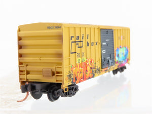 N Scale Micro-Trains MTL 02544561 RBOX 50' Box Car #39264 w/ Mardi Gras Graffiti