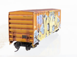 N Scale Micro-Trains MTL 02545013 RBOX Railbox 50' Box Car #38432 w/ Graffiti