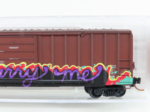 N Micro-Trains MTL 02544731 NS Norfolk Southern 50' Box Car #400024 w/ Graffiti