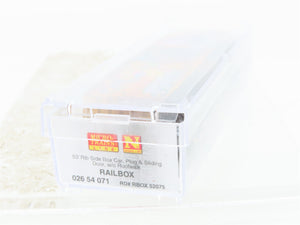 N Scale Micro-Trains MTL 02654071 ABOX Railbox 50' Box Car #52075 w/ Graffiti