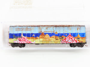 N Micro-Trains MTL 02552140 SRN ex-Corinth & Counce 50' Boxcar #6262 w/ Graffiti