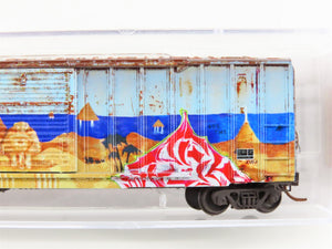 N Micro-Trains MTL 02552140 SRN ex-Corinth & Counce 50' Boxcar #6262 w/ Graffiti