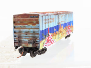 N Micro-Trains MTL 02552140 SRN ex-Corinth & Counce 50' Boxcar #6262 w/ Graffiti