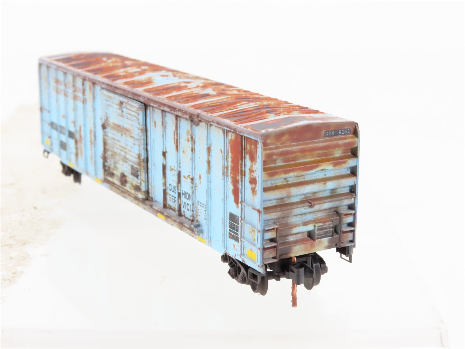 N Micro-Trains MTL 02552140 SRN ex-Corinth & Counce 50' Boxcar #6262 w/ Graffiti