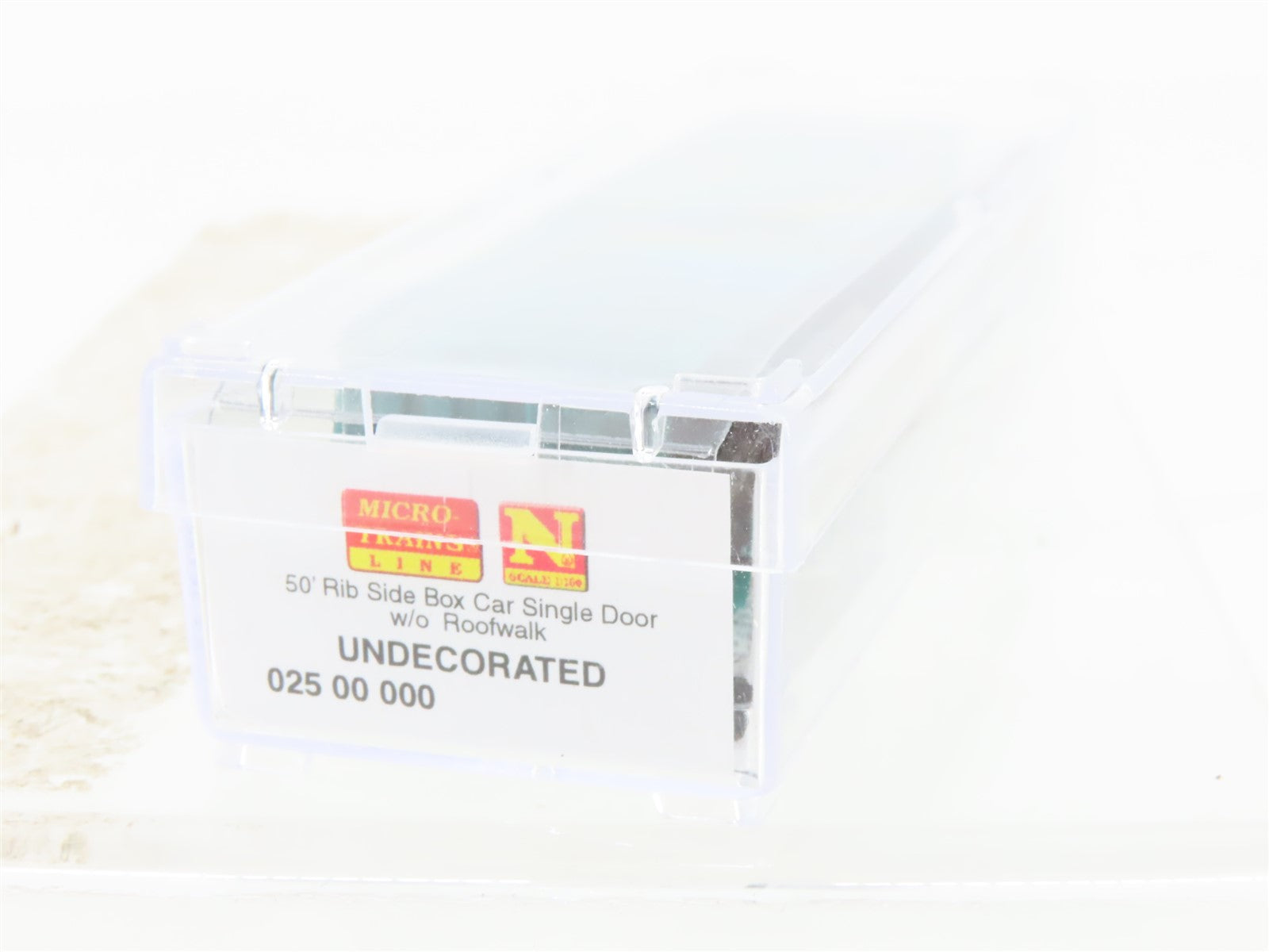 N Scale Micro-Trains MTL Kit 02500000 Undecorated 50' Rib Side Box Car