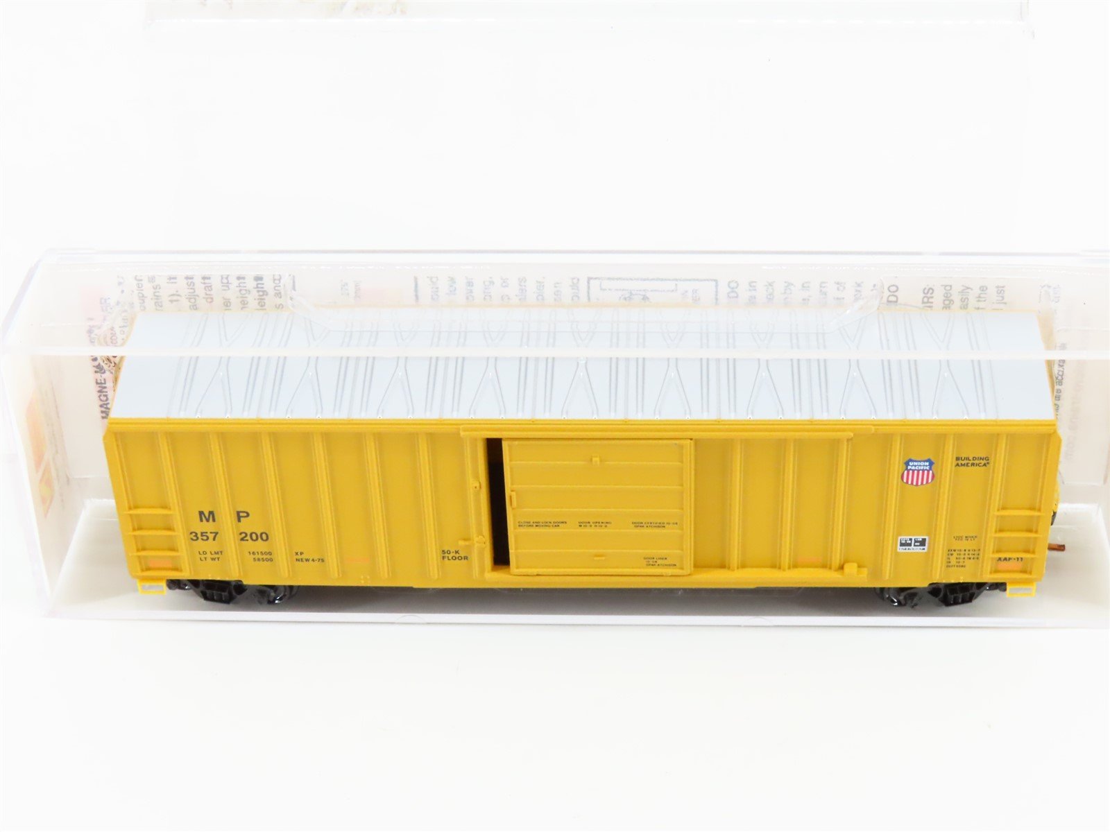 N Scale Micro-Trains MTL 02500760 MP UP Missouri Pacific 50' Box Car #357200