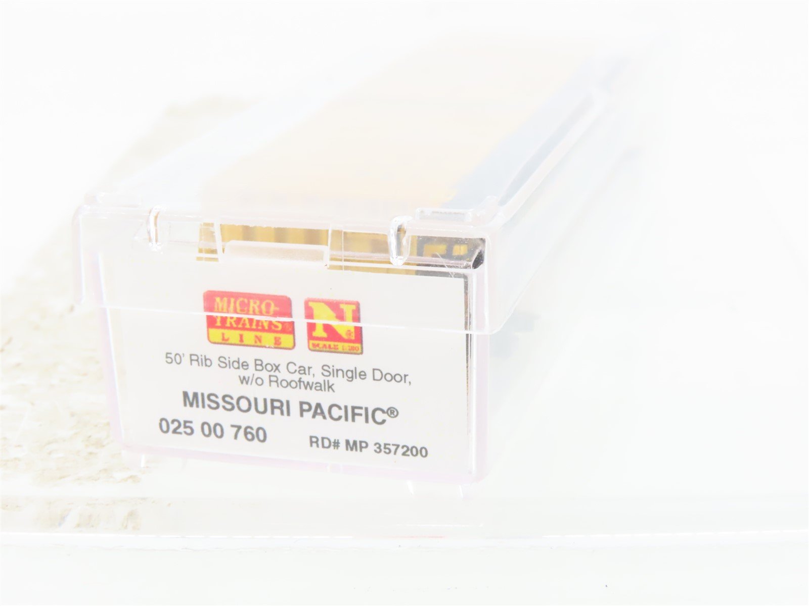 N Scale Micro-Trains MTL 02500760 MP UP Missouri Pacific 50' Box Car #357200