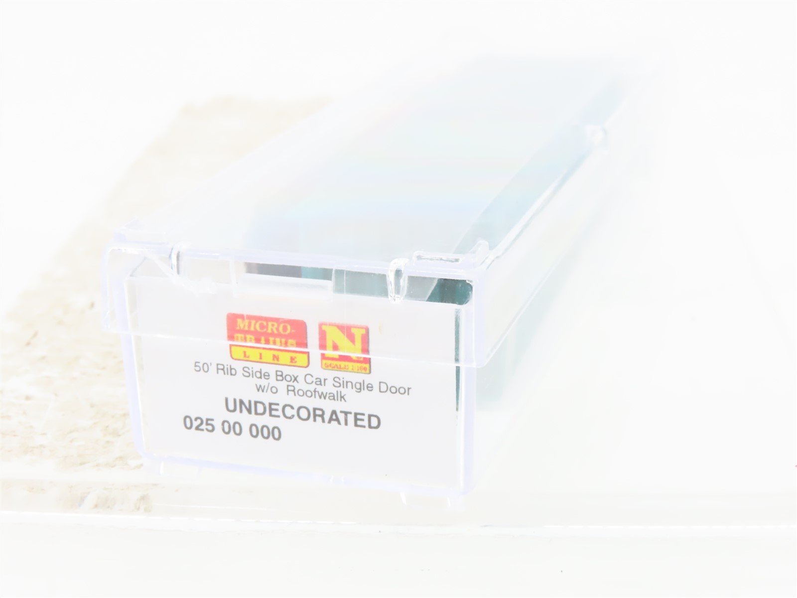 N Scale Micro-Trains MTL Kit 02500000 Undecorated 50' Rib Side Box Car