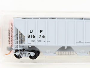 N Scale Micro-Trains MTL 09600191 UP Union Pacific 3-Bay Covered Hopper #81676