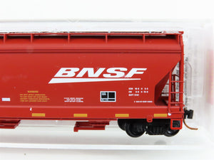 N Scale Micro-Trains MTL 09400331 BNSF Railway 3-Bay Center Flow Hopper #482710