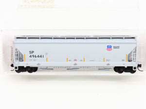 N Scale Micro-Trains MTL 09400602 SP Union Pacific 3-Bay Covered Hopper #496441