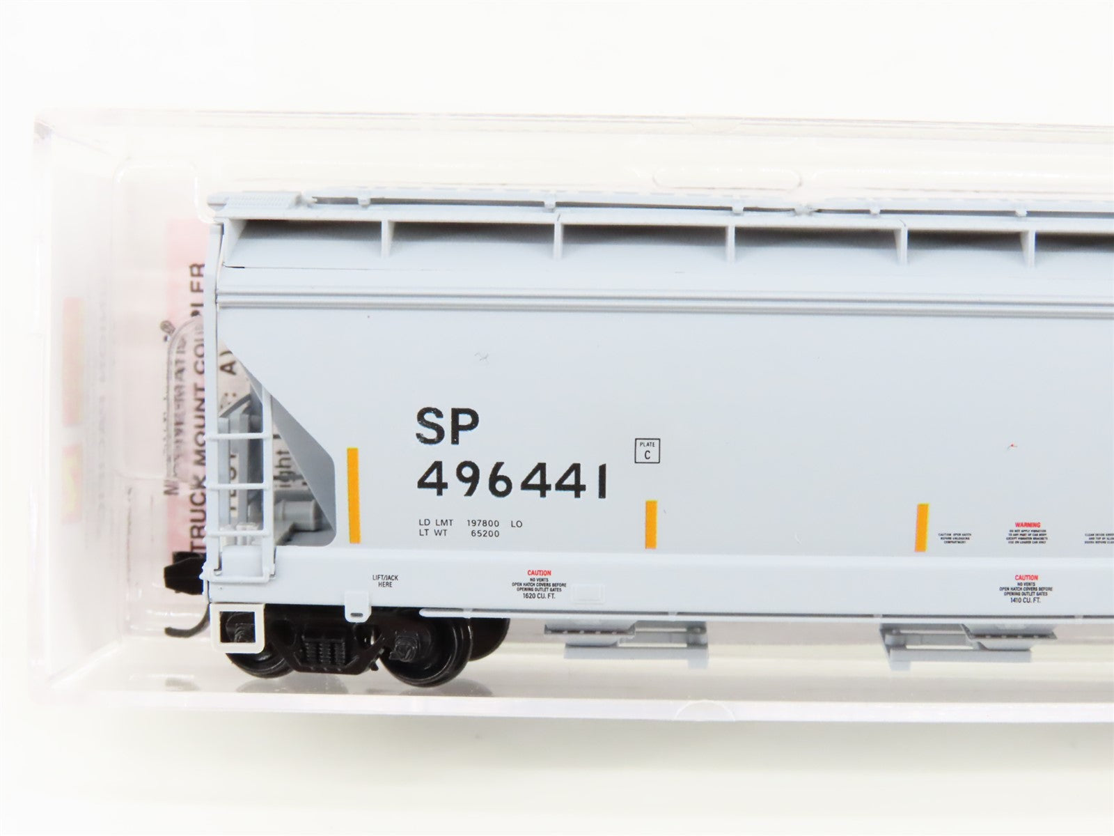 N Scale Micro-Trains MTL 09400602 SP Union Pacific 3-Bay Covered Hopper #496441