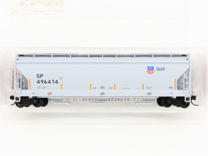 N Scale Micro-Trains MTL 09400601 SP Union Pacific 3-Bay Covered Hopper #496474