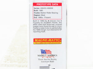 N Scale Micro-Trains MTL 09400601 SP Union Pacific 3-Bay Covered Hopper #496474