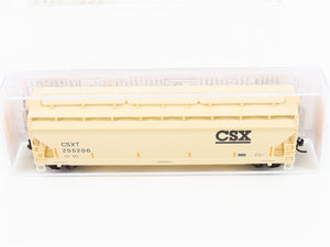 N Scale Micro-Trains MTL 09400610 CSXT CSX 3-Bay Covered Hopper #255206
