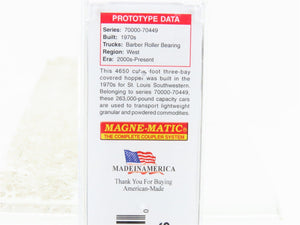 N Scale Micro-Trains MTL 09400621 SSW Cotton Belt 3-Bay Covered Hopper #70429