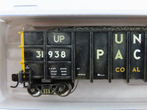 N Scale Athearn ATH6892 UP Union Pacific High Side Gondola #31938 - Weathered