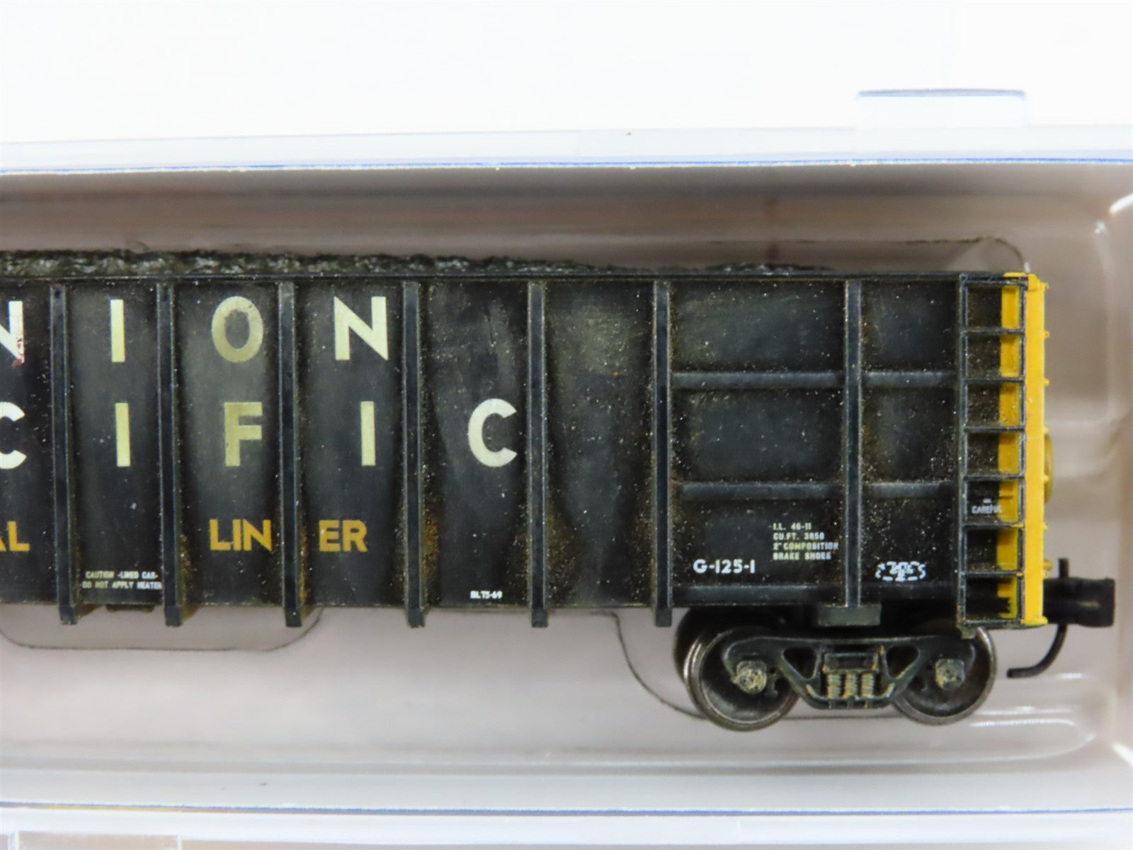 N Scale Athearn ATH6892 UP Union Pacific High Side Gondola #31938 - Weathered