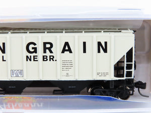 N Scale Athearn ATH27421 TLDX Harmon Grain PS 4427 3-Bay Covered Hopper #7228