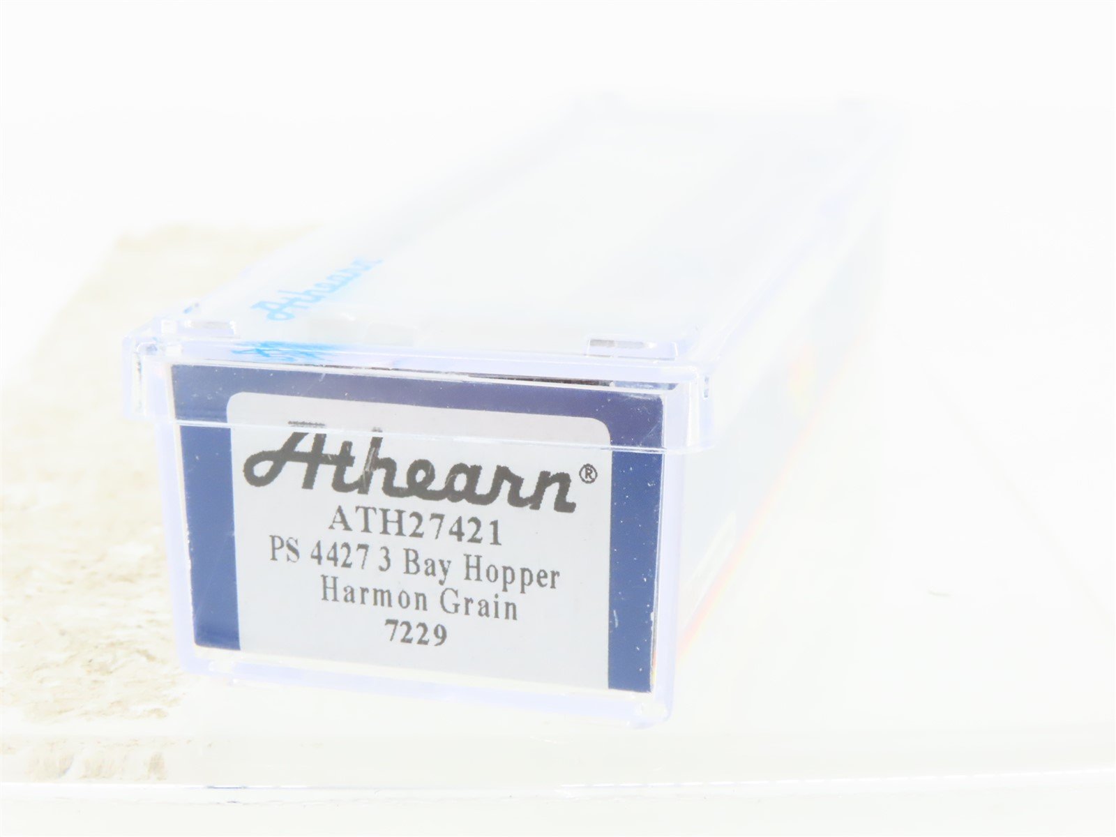 N Scale Athearn ATH27421 TLDX Harmon Grain PS 4427 3-Bay Covered Hopper #7228