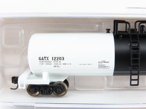 N Scale Athearn ATH17609 GATX 50' 20K Gallon General Service Tank Car #12203