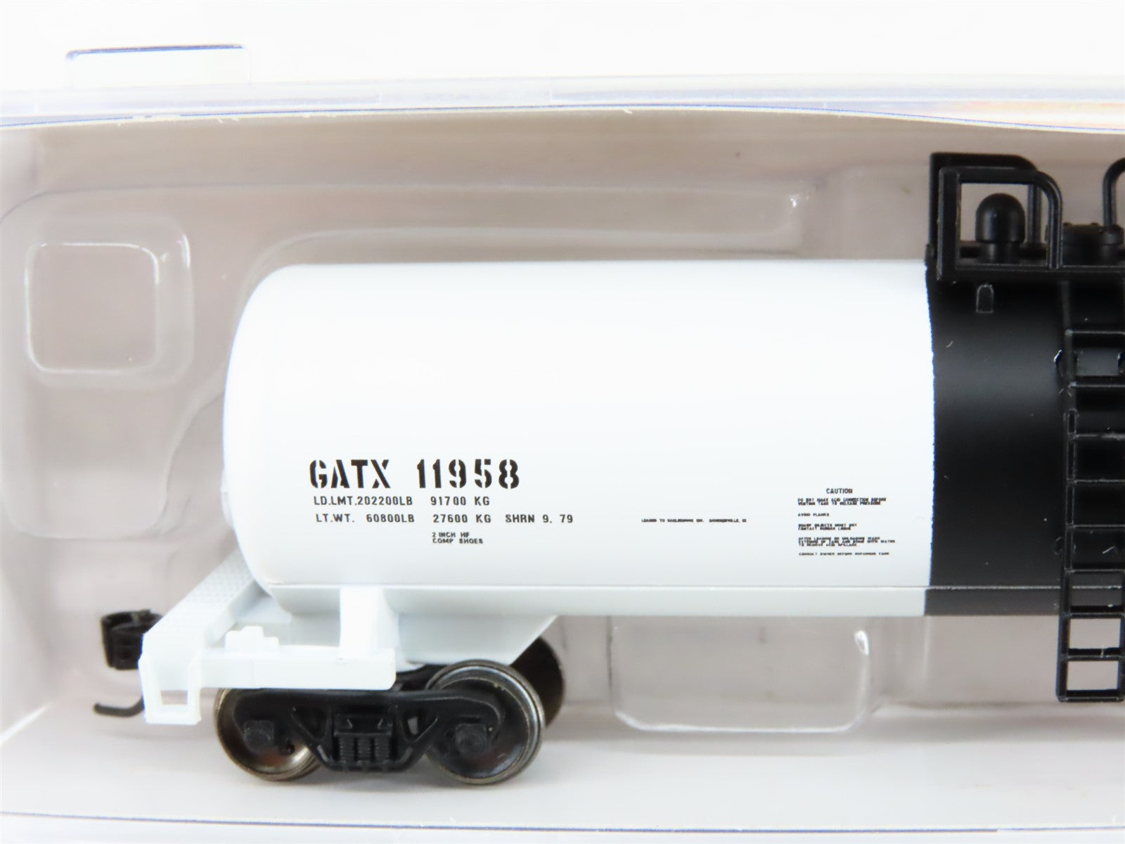 N Scale Athearn ATH17610 GATX 50' 20K Gallon General Service Tank Car #11958