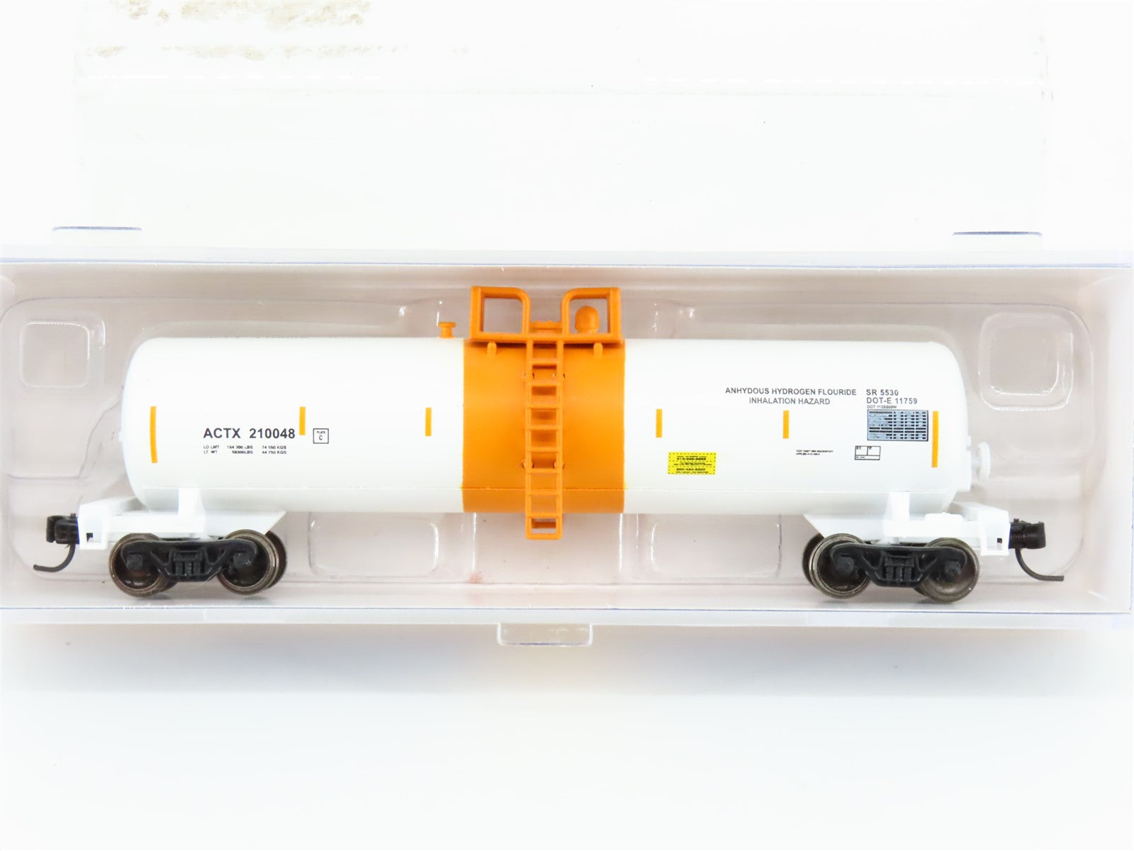 N Scale Athearn ATH10227 ACTX 50' RTC 20K Gallon GS Tank Car #210048