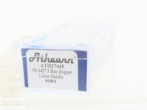 N Scale Athearn ATH27445 UP Union Pacific PS 4427 3-Bay Covered Hopper #81854