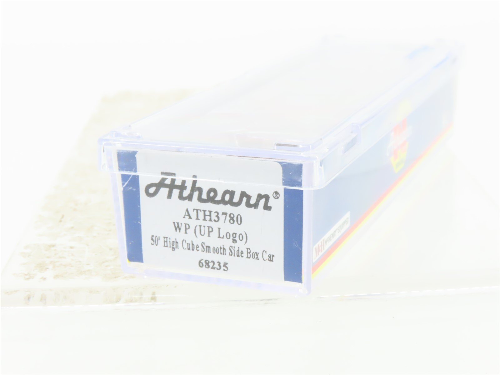 N Scale Athearn ATH3780 WP (Union Pacific Logo) 50' High Cube Box Car #68235