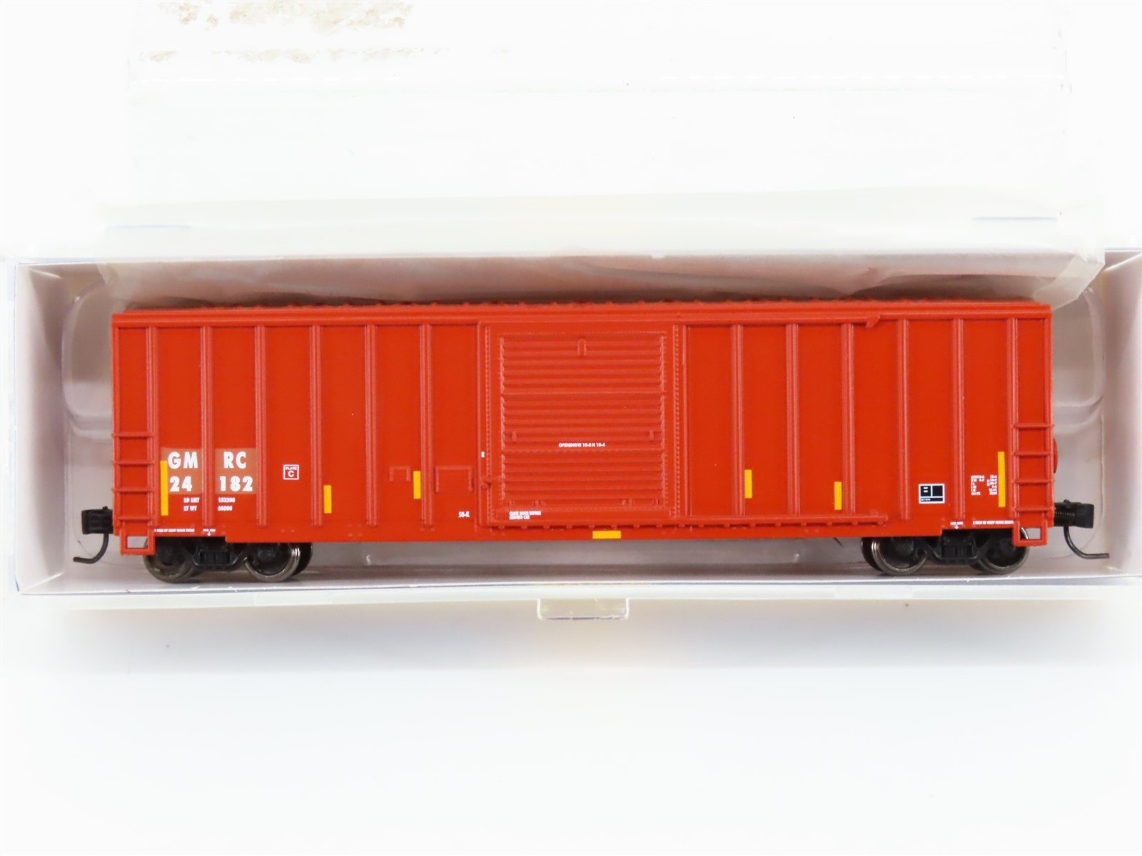 N Scale Athearn ATH4873 GNRC Green Mountain Railroad 50' FMC 5347 Box Car #24182