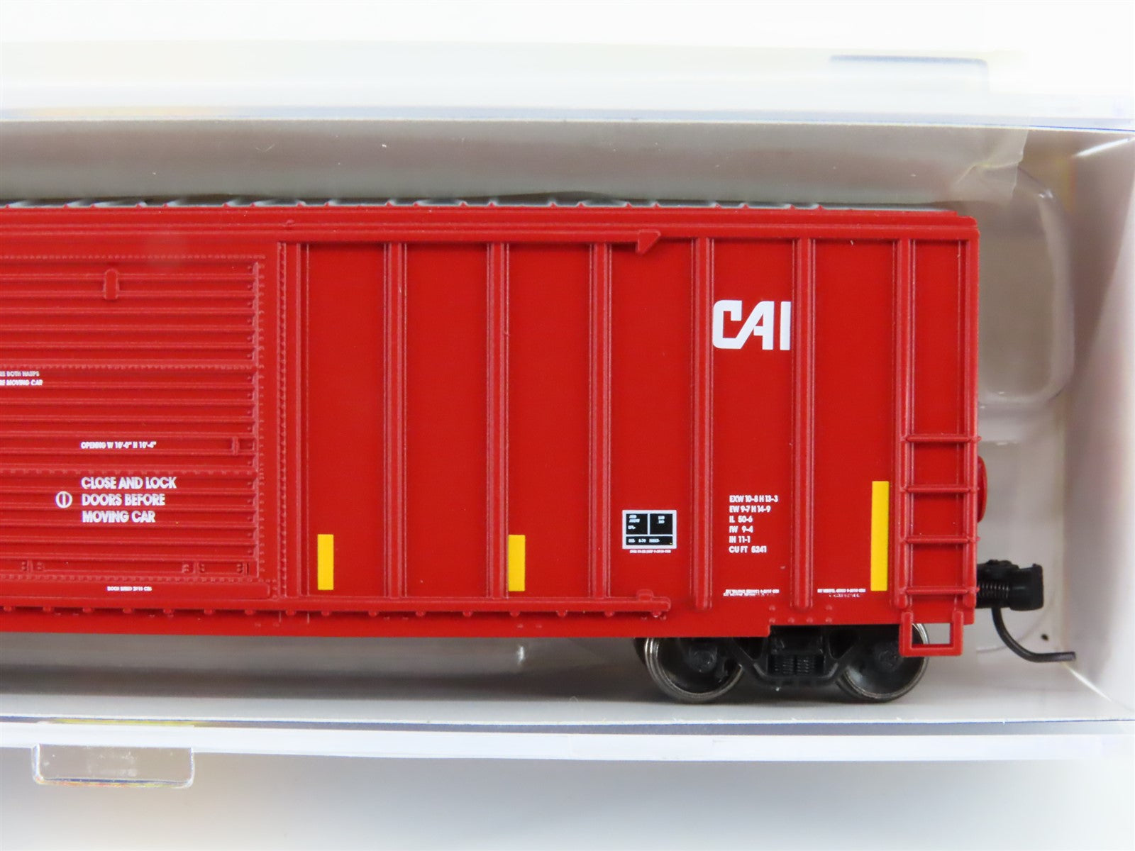 N Scale Athearn ATH4883 SNC Saratoga & North Creek 50' FMC 5347 Box Car #3292