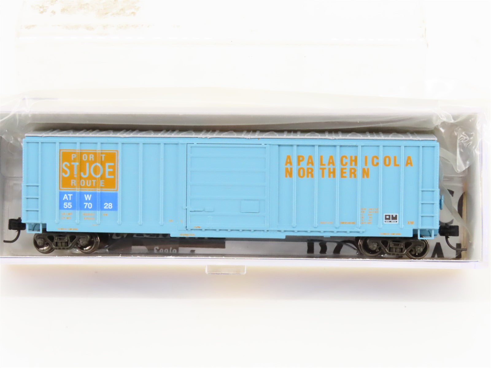 N Scale Athearn ATH22968 ATW Port St. Joe Route SIECO 50' Box Car #557028
