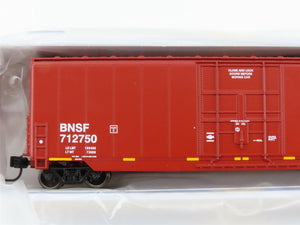 N Scale Athearn ATH3769 BNSF Railway 50' High Cube Smooth Side Box Car #712750