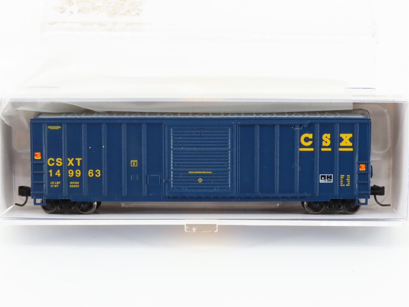N Scale Athearn ATH4876 CSXT CSX 50' FMC 5347 Box Car #149963