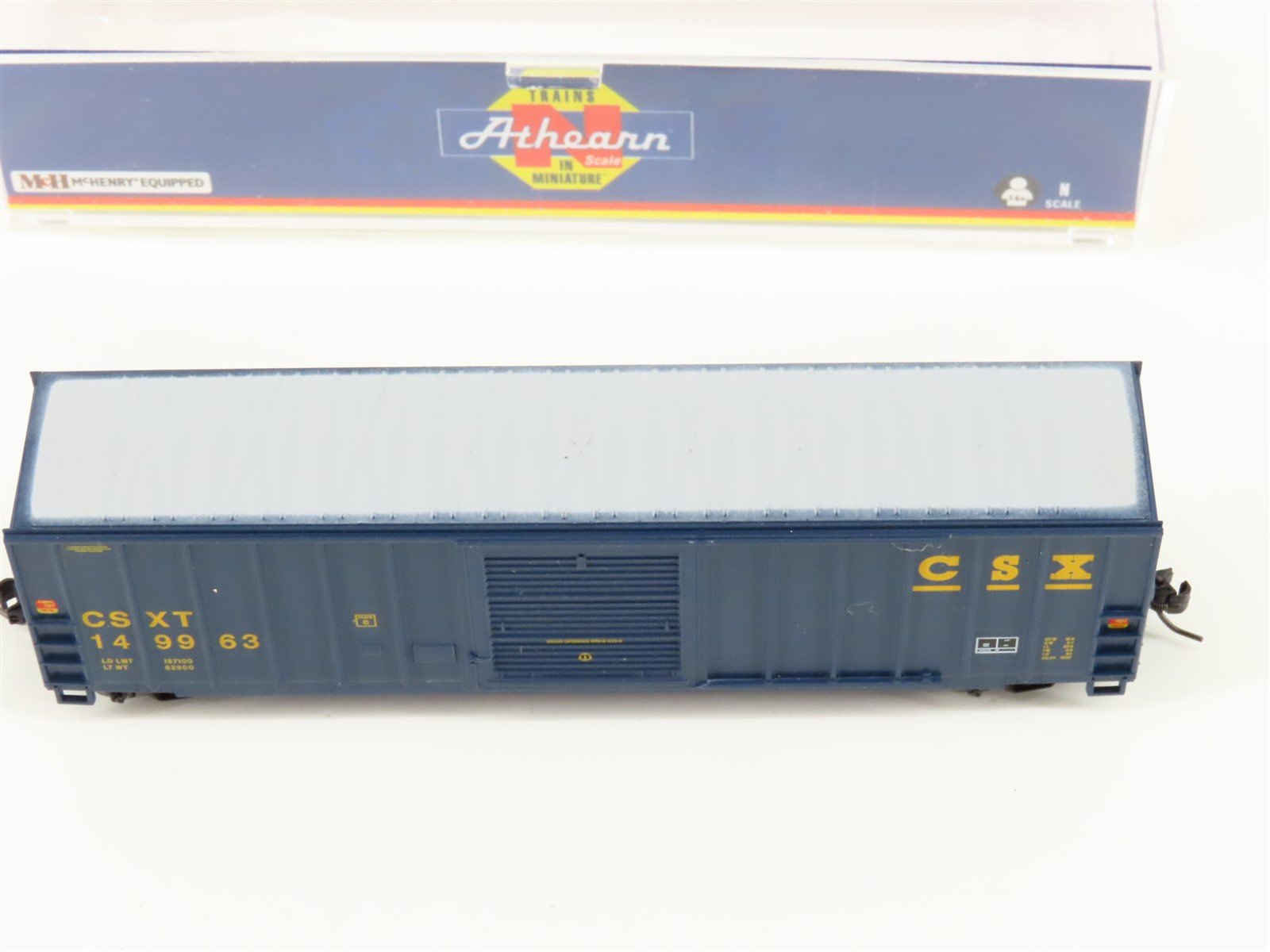 N Scale Athearn ATH4876 CSXT CSX 50' FMC 5347 Box Car #149963