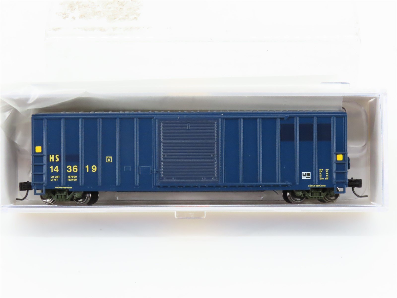 N Scale Athearn ATH4879 HS Hartford & Slocomb 50' FMC 5347 Box Car #143619