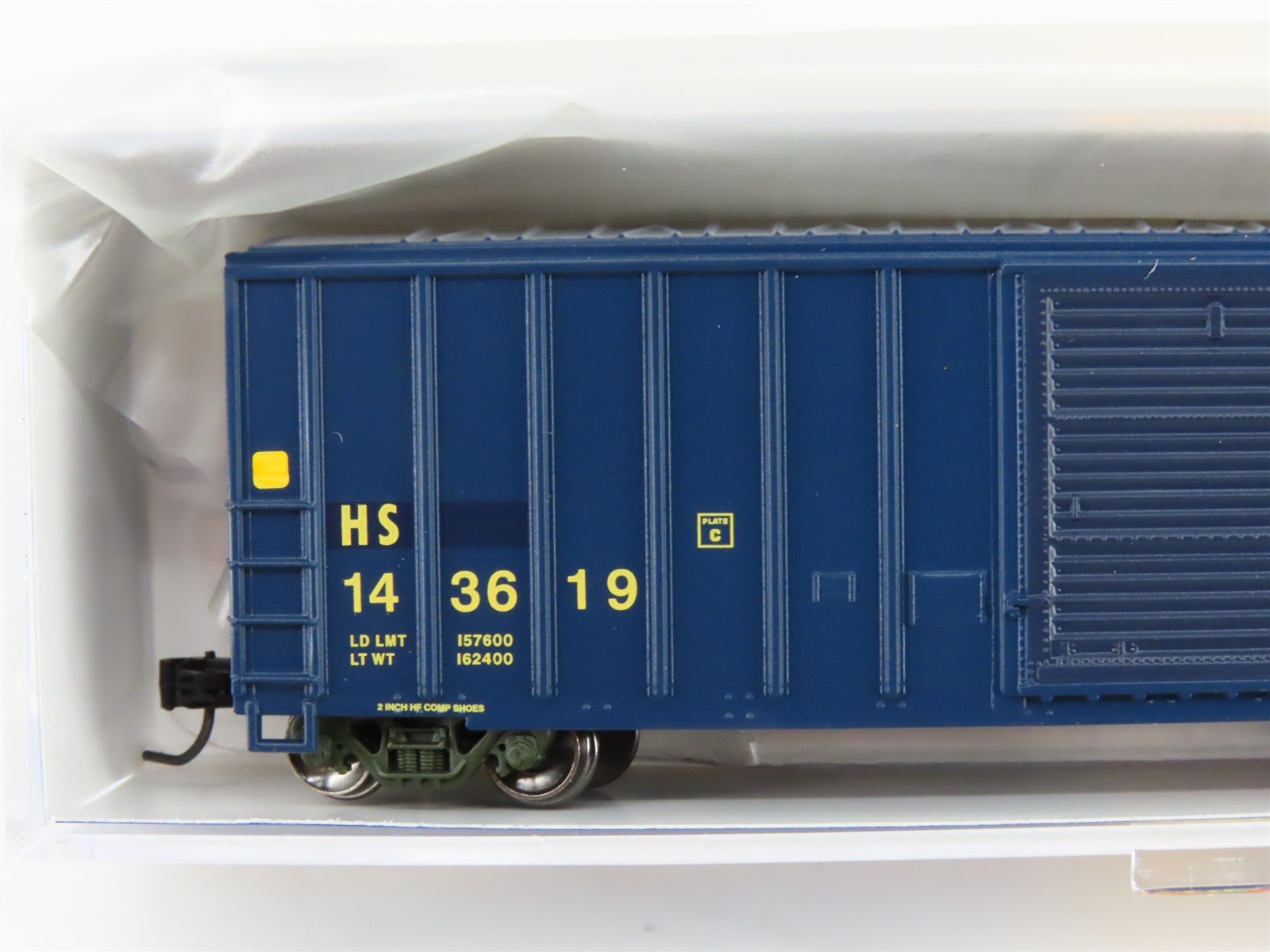 N Scale Athearn ATH4879 HS Hartford & Slocomb 50' FMC 5347 Box Car #143619