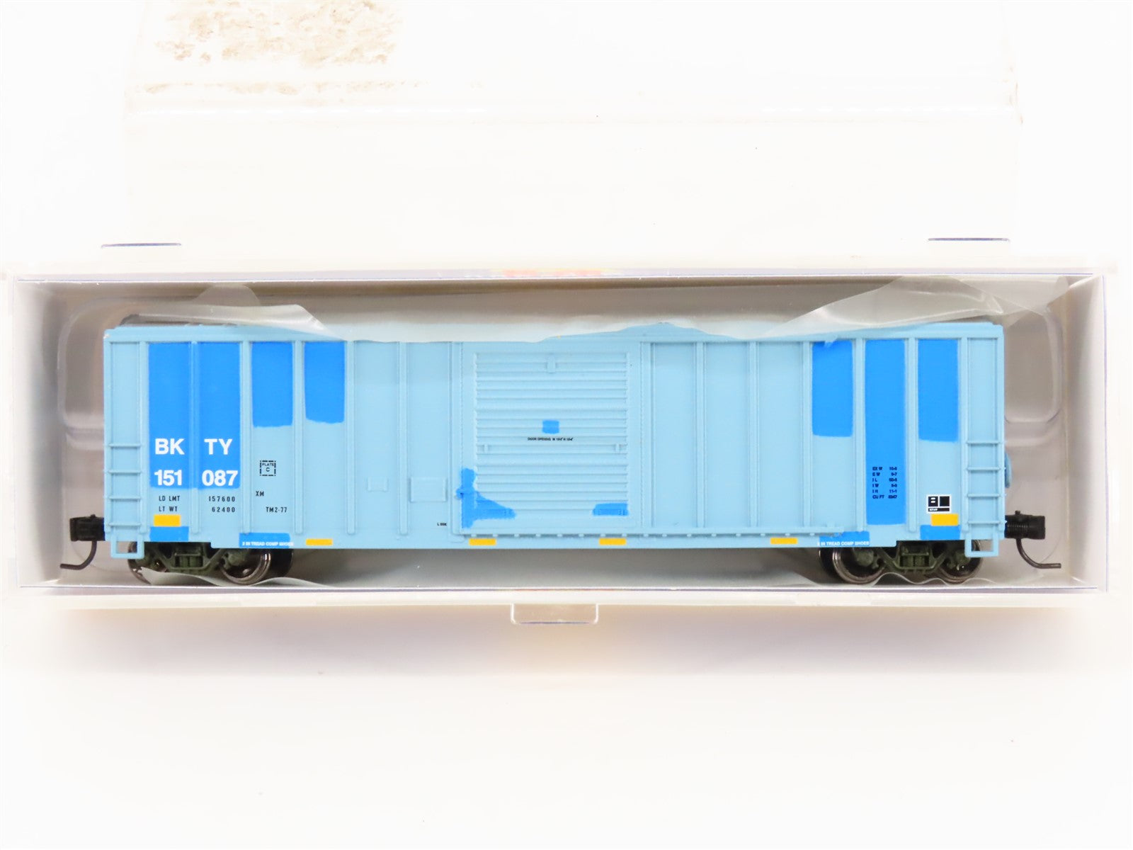 N Scale Athearn ATH4885 BKTY Union Pacific 50' FMC 5347 Box Car #151087